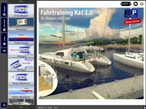 Katamaran-Simulator für Skipper und Crew