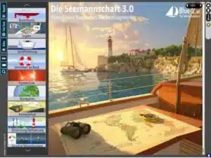 Interaktive Navigation auf einem Boot