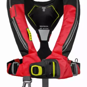 Spinlock Deckvest 6D 170N HRS in Mercury RED
