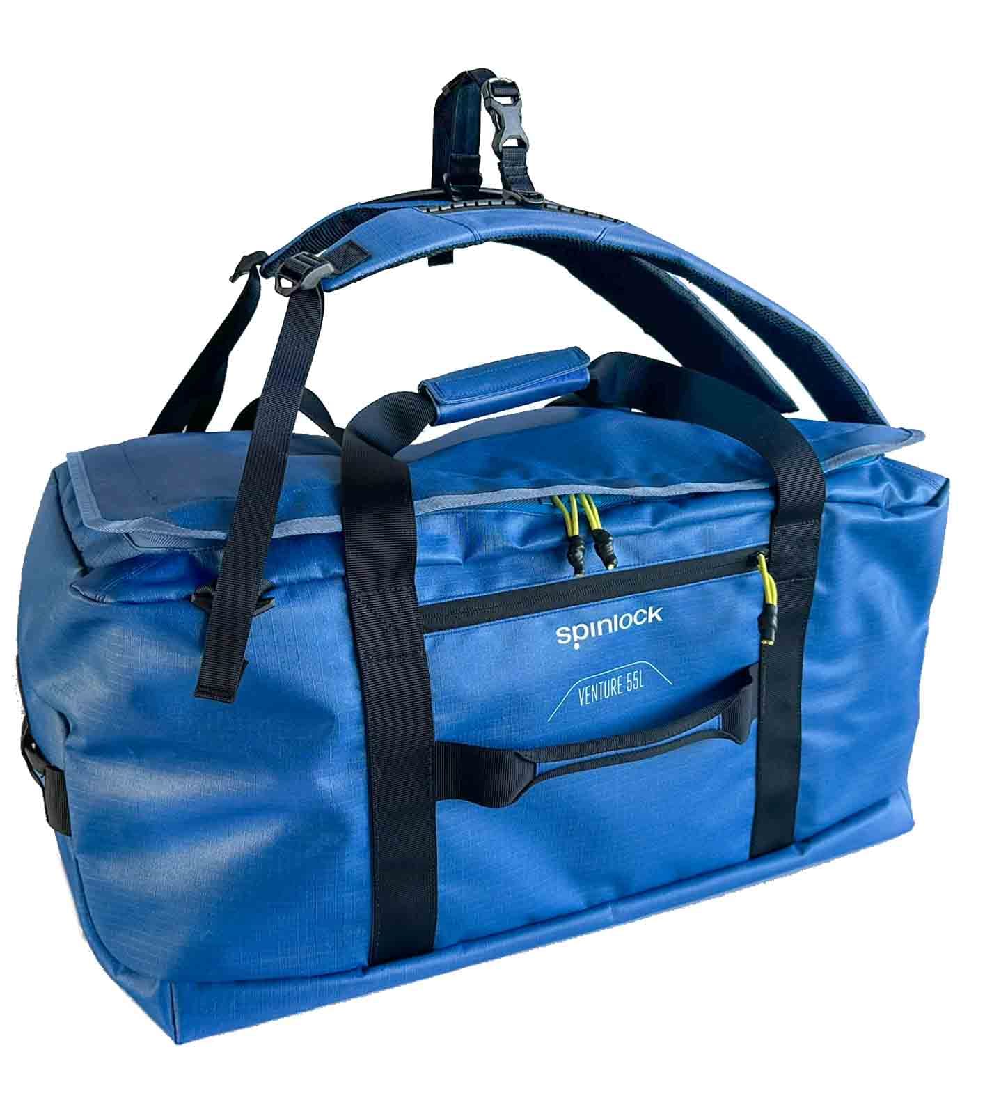 - 55L Venture Reisetasche in Pacific Blue/ Carbon Grey – Bild 2
