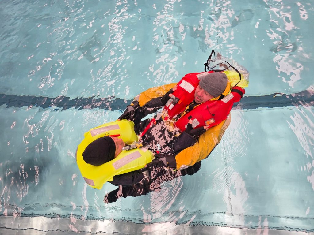 Sea Survival Huddle